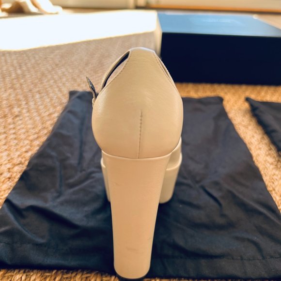 YSL Jodie Platform (Pearl) Size 36 (US 6) - Picture 8 of 9